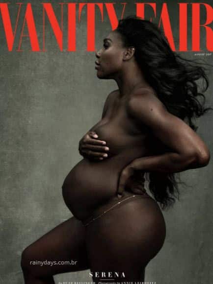Serena Williams nua grávida Vanity Fair