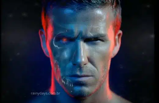 Beckham é Exterminador do Futuro em comercial da Motorola