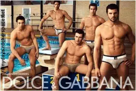 Nadadores italianos de cueca Dolce & Gabbana