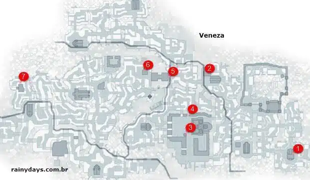 Mapas do game Assassin's Creed II (5)
