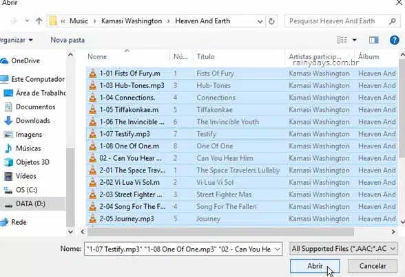 Adicionar mp3 no ImgBurn para criar CD de áudio