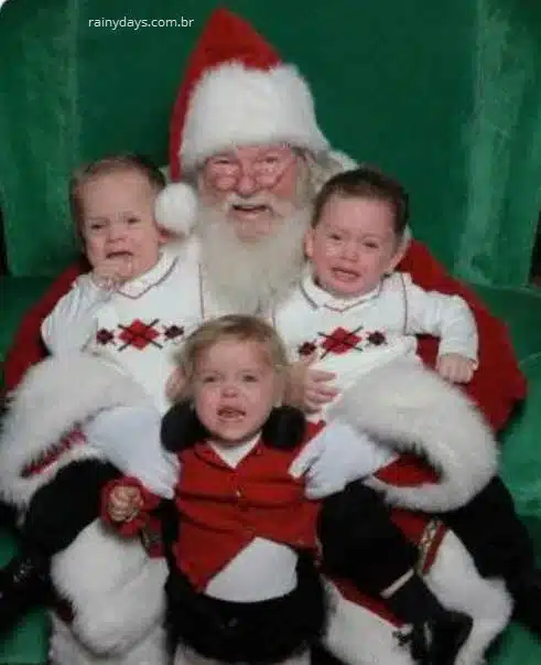 Papai Noel o terror das crianças