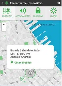 Lookout Mobile Security localizar ANdroid