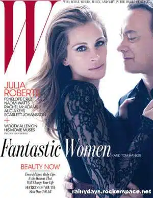 Julia Roberts e Tom Hanks capa da W