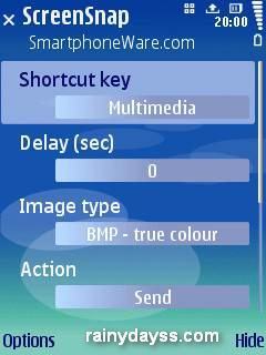 ScreenSnap para Symbian S60 3th ed