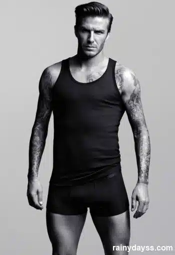 David Beckham de Cuecas H&M 2