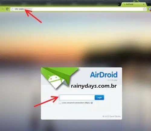 Airdroid Gerenciar Android pelo Navegador 3