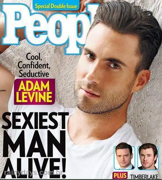 Adam Levine o Homem Mais Sexy Vivo 
