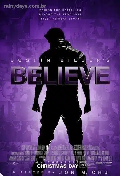 Believe 3D Poster do Filme do Justin Bieber