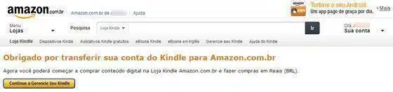 Trocar País do Kindle para Comprar Livros na Amazon BR