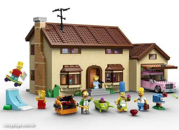 LEGO dos Simpsons !! (Fotos, Vídeo)