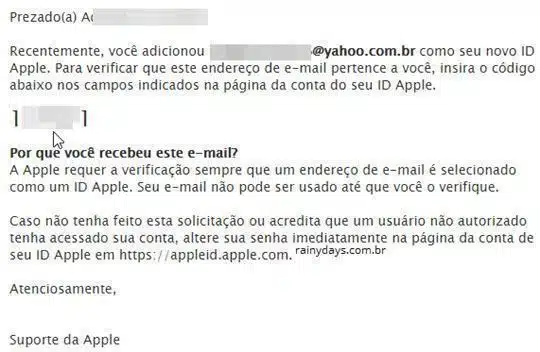 mudar email associado à Apple ID 4