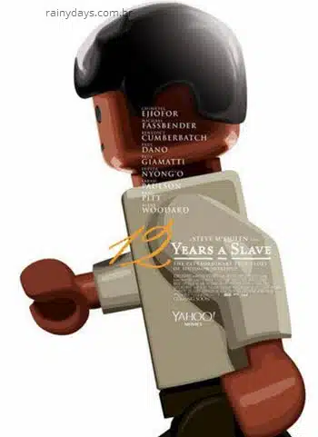 Poster 12 Anos de Escravidão em Lego