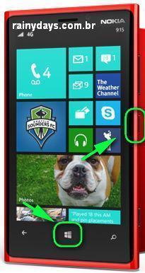 Tirar Foto da Tela do Windows Phone