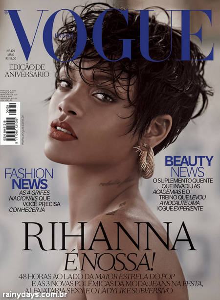 Rihanna na Vogue Brasil