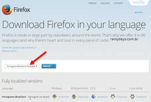 Instaladores offline do Chrome e Firefox 2
