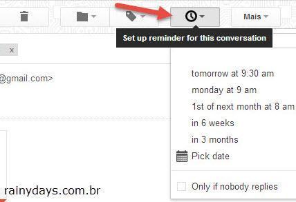 Agendar email do Gmail para enviar depois 5