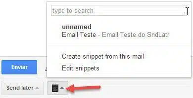 Agendar email do Gmail para enviar depois 6