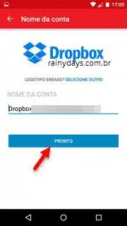Verificação em duas etapas no Dropbox 7
