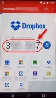 Verificação em duas etapas no Dropbox 9