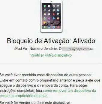 Descobrir se iPhone é roubado (iCloud)