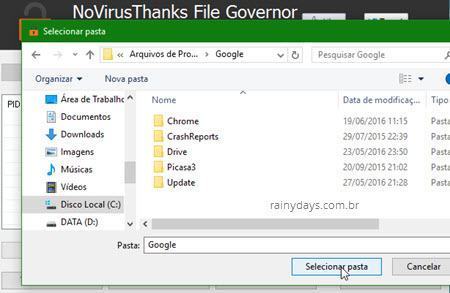 Excluir arquivos e pastas bloqueados do Windows 4