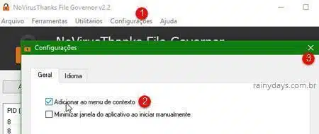 Excluir arquivos e pastas bloqueados do Windows 7
