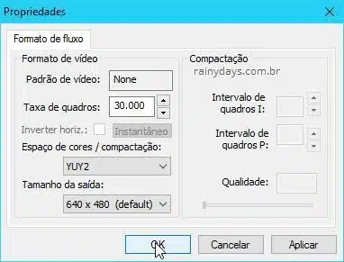 Como gravar webcam com VLC 2