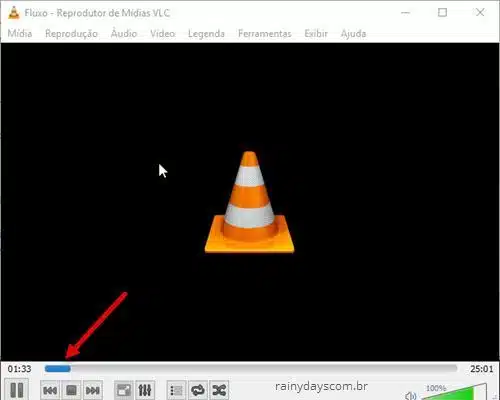 conversão de arquivo no VLC
