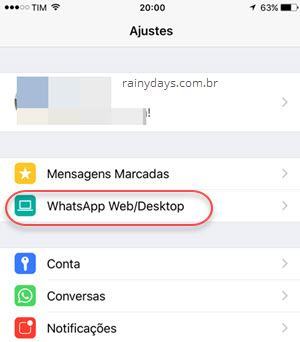WhatsApp Web Desktop iOS