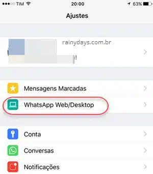 WhatsApp Web Desktop iOS