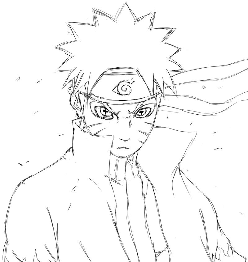 Desenhos do Naruto para colorir