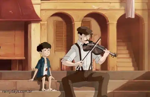 Curta de Animação The Violin