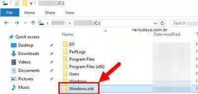 Como reverter instalação do Windows 10