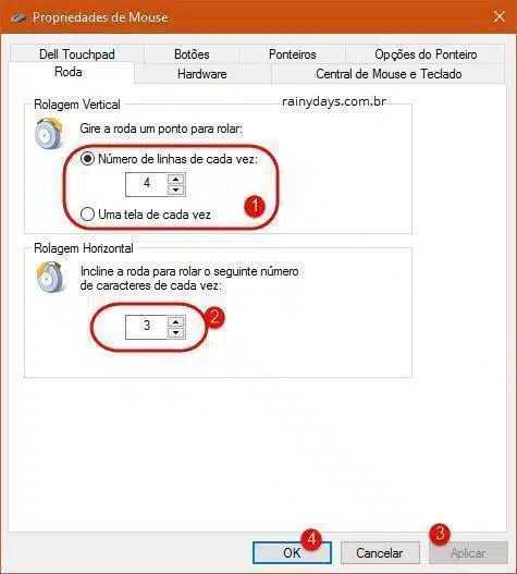 Customizar velocidade do mouse no Windows 10 (6)
