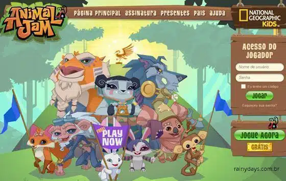 excluir conta do Animal Jam