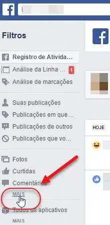 Filtros Mais Facebook