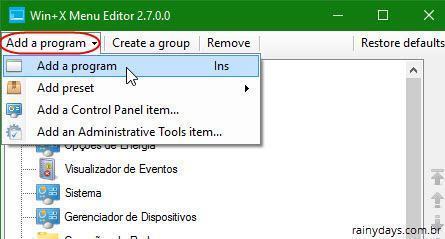 editar menu Win X do Windows 5
