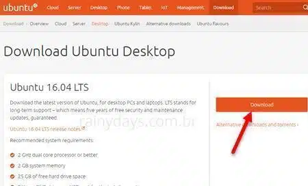 Como criar pendrive bootável do Ubuntu 2