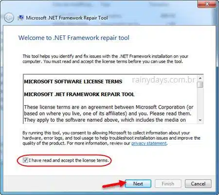 erro Kaspersky Microsoft.NET Framework 4.0