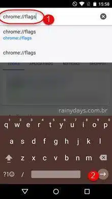 Chrome Flags Android