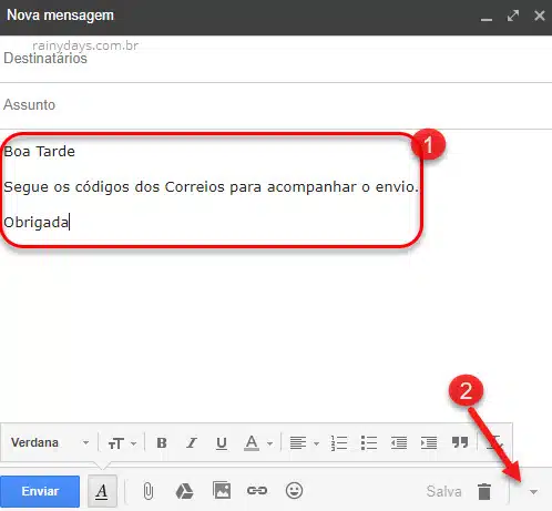 Criando resposta automática no Gmail