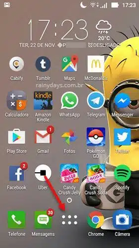 Todos os Aplicativos do Android