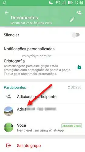 Como usar o WhatsApp para guardar documentos e arquivos privados