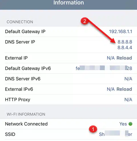 Como usar Google DNS no iPhone ou iPad