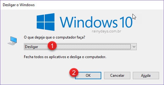 Não deixar Windows 10 abrir aplicativos que estavam abertos