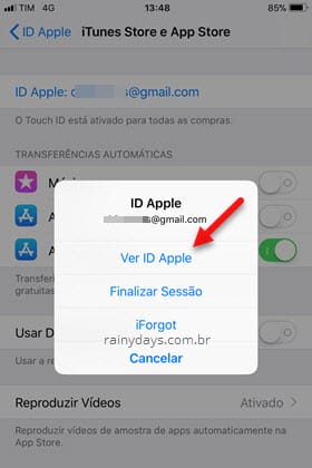 Ver ID Apple iPhone