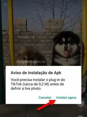 instalar apk TikTok Wall Picture