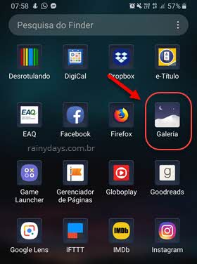 Galeria Samsung smartphone