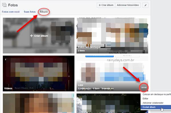 Como Apagar Fotos Do Facebook Pelo Celular Ou Pc Rainy Days Br 7648